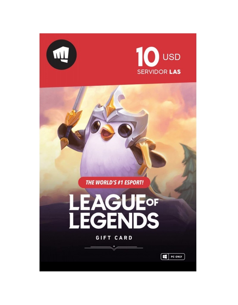 Código Digital Riot League of Legends 10 euros (Formato Digital)